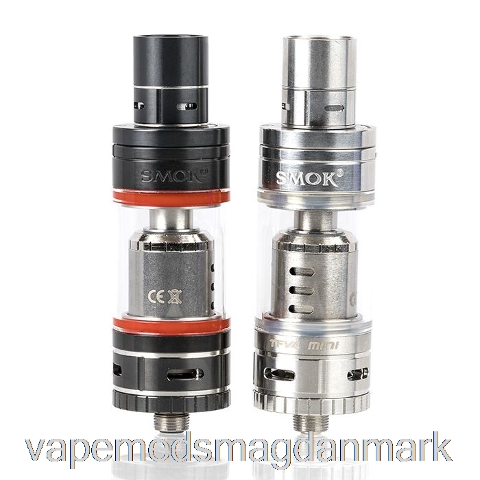 Vape Med Smag Smok Tfv4 Mini Sub-ohm Tank (fuldt Sæt) Sort